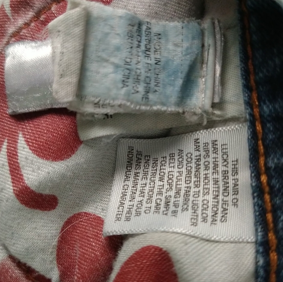 Lucky Brand denim blue jeans 361 vintage straight W34 L32 - Picture 4 of 9